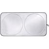 Eclare Protezione Solare per Parabrezza Auto, Copertura Parabrezza per Auto, 163 x 82 cm, Protezione Solare per Parabrezza, Protezione dal Calore, Parasole Adatto per la Maggior Parte delle Auto