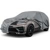 JUDANNA Telo copriauto impermeabile Land Rover Range Rover Velar 2017-2025, telo di copertura auto invernale estivo per tutte le stagioni, antivento, grigio