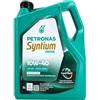 PETRONAS Olio motore Syntium 10W-40 5 L Compatibilità con RENAULT Clio 3 Hatchback BR0/1, CR0/1 Clio 2 BB0/1/2, CB0/1/2, PEUGEOT 206 2 volumi/Coda spiovente 2A/C 207 WA, WC 208 I Hatchback CA, CC