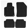 Mats4all Set di tappetini auto Compatibile con Peugeot 308 SW 2014-2021 | Antiscivolo | Con rinforzo | 4 pezzi | Tappetini per auto | Set di tappetini