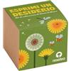 Resetea Esprimi un Desiderio | Kit di Coltivazione Dente di Leone | Semi + Vaso in Fibra Naturale + Substrato | Regalo Originale - Resetea