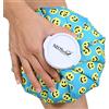 NEOtech Care - Sacca per ghiaccio - coperchio superiore a vite per cold pack - riutilizzabile e flessibile (Sorrisi, 20cm)