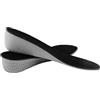 YEJBBUC Solette antiscivolo in EVA, per scarpe casual, scarpe da ginnastica, 4 cm, colore nero, 4,5 cm