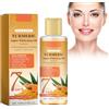 Cynamus Olio di curcuma, olio sbiancante, 100 ml, siero di curcuma, olio essenziale per la cura della pelle, olio per sbiancamento turmerico, olio per lightening Dark Skin per correggere macchie scure