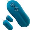 Future of your pleasure Sensual Set da 2 Bullet Vibratori Mini Vibro Uovo Vibratore 4cm × Ø2cm 20 modalità di vibrazione silenziose e potenti uova vibranti discrete per stimolazione del clitoride e punto G portatili & USB M14-2
