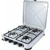 PROMIS KG400 Four-burner gas stove silver