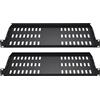 VEVOR 2 pezzi di ripiani per rack server 1U Ripiani ventilati per montaggio su rack con profondità di 10"/254 mm
