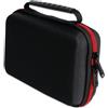 Vidonergy Custodia protettiva rigida per 3ds XL, impermeabile, antiurto, con 8 slot per cartucce di gioco e rete per cavi, custodia compatta in EVA (rosso)