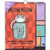 Grupo Erik Calendario Famiglia 2027 Meow Meow - Calendario 2027 da Muro con Penna, Sticky Notes, To Do List e Stickers | Planner Mensile con Spazi per Note, Set 2026 a Dic 2027 (30 x 34 cm)