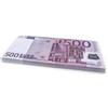 Cashbricks 75 x €500 Euro Soldi per Giocare (125% Size)