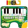 Yianyal Potty Piano Mat, Toilet Piano Musical Mat | Tappetino antiscivolo con suono per il bagno - Toe a punta divertente tappezzeria musicale Potty Potty Piano Mat con potenza automatica