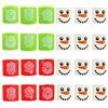 YAAVAAW 24 Pezzi Molle Natalizie Arcobaleno Smiley Face,Gadget Compleanno per Bambini,Regalini Fine Festa Invitati Riempitivi Invitati Riempitivi,Giocattoli Antistress per Adulti e Bambini,Calze Natalizie