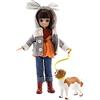 Lottie Doll Walk in The Park, A Doll for Girls & Boys with Doll Dog, Fashion Doll For Fall, Winter Doll with Boots and Doll Fleece Jacket with Cute Ears