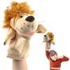 ACTOYS Marionette da Mano Leone, Marionette da Mano, Marionette per Bambini, Marionette da Mano Animali, Adatto a Storie per Bambini (leone giallo)