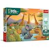 Trefl - The Treflik Family, Inspired By Nature, The Happy Gang - 100 pezzi - Puzzle colorato con personaggi delle fiabe, intrattenimento creativo, divertimento per bambini dai 5 anni in su