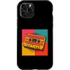 cassette pop art retro mixtape mythic ar Custodia per iPhone 11 Pro Nastro retrò Pop Art Cassette
