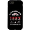 Collezione Classica Per Anniversario Di Custodia per iPhone SE (2020) / 7/8 Legends Are Born In The Year 1963 It Doesn't Get Better
