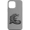 alligator graphic tee Custodia per iPhone 13 Pro Max Fauna selvatica xilografica vintage Open Jaw Gator