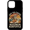 Confusione Divertente Meme Sarcastico Custodia per iPhone 12 mini Off To Cause Maximum Kerfuffle