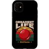 Retro Christmas Ornament Life Custodia per iPhone 11 Ornamento Vita Cimelio Retro Natale