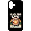 Running Headlamp Life Night Miles Custodia per iPhone 17 Lampada frontale Life Night Miles Trail Running