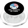 Korean American Heritage Culture Coreano americano Sì, sono entrambi cultura patrimonio PopSockets PopGrip per MagSafe