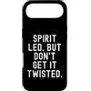 Faith Based Life Designs Custodia per iPhone Air Lo spirito ha condotto ma non farlo contorto Fede ispiratrice