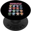 Axolotl Lovers Starry Night Van Gogh Art Axolotl PopSockets PopGrip Adesivo