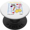 APOH Carino estate al fresco Italiana cibo mercato illustrazione PopSockets PopGrip Adesivo