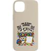 Owl Classroom Humor Club for Students Te Custodia per iPhone 14 Plus Seagull & Owl Be Ready Kinder divertente ritorno a scuola studente