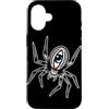 Urban Empyre Custodia per iPhone 16 Flash tatuaggio tradizionale occhio ragno