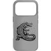 alligator graphic tee Custodia per iPhone 17 Pro Fauna selvatica xilografica vintage Open Jaw Gator