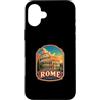 Negozio di souvenir di Roma Italia Custodia per iPhone 16 Plus Roma Colosseo