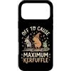 Confusione Divertente Meme Sarcastico Custodia per iPhone 17 Pro Max Off To Cause Maximum Kerfuffle