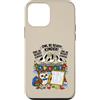 Owl Classroom Humor Club for Students Te Custodia per iPhone 12 mini Seagull & Owl Be Ready Kinder divertente ritorno a scuola studente