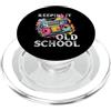 Retro 80's Boombox Keepin' It Old School Carino Retro 80's Boombox Keepin' It Old School PopSockets PopGrip per MagSafe