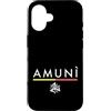 Italy & Co Custodia per iPhone 16 Amuni Trinacria Minimalista