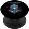 1000 Tees Chip AI -AI Core Edition - Progettazione del progetto del processore neurale PopSockets PopGrip Adesivo