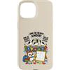 Owl Classroom Humor Club for Students Te Custodia per iPhone 15 Seagull & Owl Be Ready Kinder divertente ritorno a scuola studente