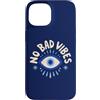 Evil Eye Aura Custodia per iPhone 15 No Bad Vibes Evil Eye Retro Boho Spirituale Positivo