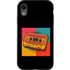 cassette pop art retro mixtape mythic ar Custodia per iPhone XR Nastro retrò Pop Art Cassette