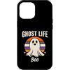 Cute Spooky Ghost Halloween Aesthetic Custodia per iPhone 12 Pro Max Fantasma Vita Retro Carino Halloween Fantasma