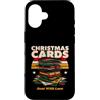 Holiday Mailbox Christmas Letter Postcar Custodia per iPhone 16 Biglietti di Natale inviati con amore in stile retrò
