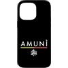 Italy & Co Custodia per iPhone 14 Pro Max Amuni Trinacria Minimalista