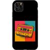 cassette pop art retro mixtape mythic ar Custodia per iPhone 11 Pro Max Nastro retrò Pop Art Cassette