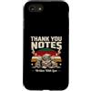 Retro Gratitude Vintage Aesthetic Custodia per iPhone SE (2020) / 7/8 Note di ringraziamento scritte con amore Retro Sunset