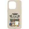 Owl Classroom Humor Club for Students Te Custodia per iPhone 15 Pro Seagull & Owl Be Ready Kinder divertente ritorno a scuola studente