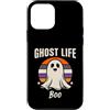 Cute Spooky Ghost Halloween Aesthetic Custodia per iPhone 12 mini Fantasma Vita Retro Carino Halloween Fantasma