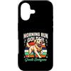 Morning Run Dog Lover Custodia per iPhone 17 Morning Run Golden saluta tutti gli amanti dei cani