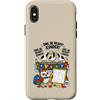 Owl Classroom Humor Club for Students Te Custodia per iPhone X/XS Seagull & Owl Be Ready Kinder divertente ritorno a scuola studente